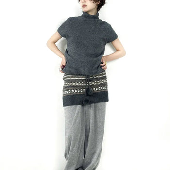Nordic knit skirt