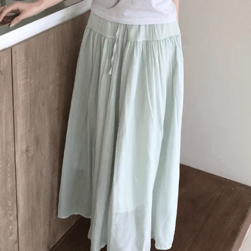 Mint Berry Summer Long Skirt