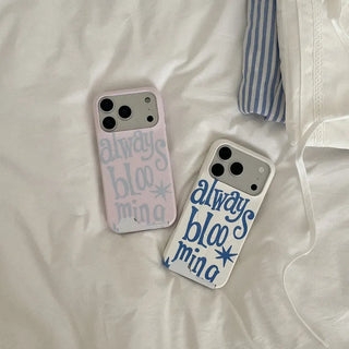Always Blooming iPhone 17 Pro Card Holder Hard Case
