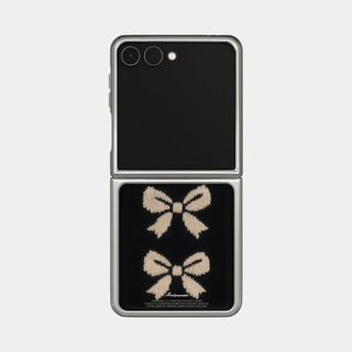 Tied Dreams Galaxy Z-Flip Fold 8 Epoxy Silver Bumper Case