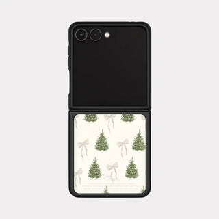 Winter Mood Galaxy Zflip Fold 8 MagSafe Black Bumper Case
