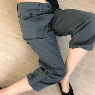 Cargo Capri Denim