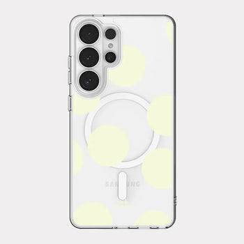 Mono Dot MagSafe Clear Jelly Hard Phone Case for iPhone 17 Pro