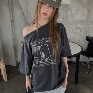 In The One Off Vintage Print T-shirt