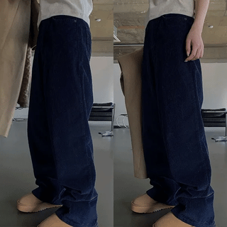 Friel Corduroy Semi-Wide Pants
