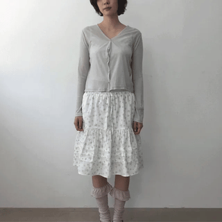 Lumi Deep V-Neck Cardigan