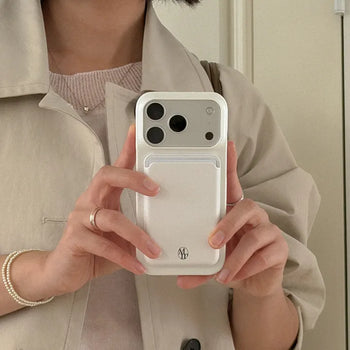 Basic Bloom MagSafe Card Slot Wallet Pocket Case