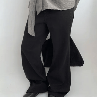 Pigen P Cotton Semi-Bootcut Pants