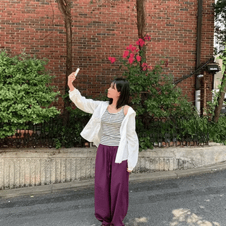 Jasmine Linen Elastic Waist TwoWay Harem Pants
