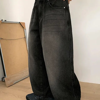 Ryu-Tit Cat Wash Wide Denim Pants