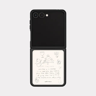 dear December Galaxy Z-Flip Fold 8 MagSafe Black Bumper Case