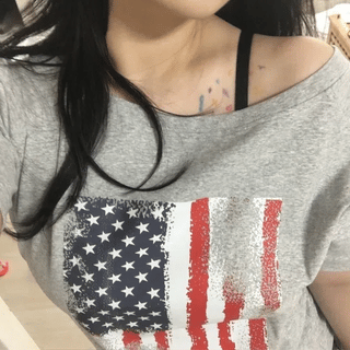 LA Shoulder T-Shirt