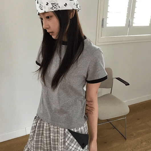 Archini Ringer short-sleeve T-shirt