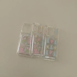 My Little Calms MagSafe Clear Jelly Hard Phone Case for iPhone 17 Pro Max