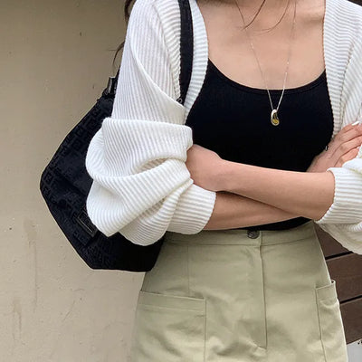 Vinned Drop Necklace
