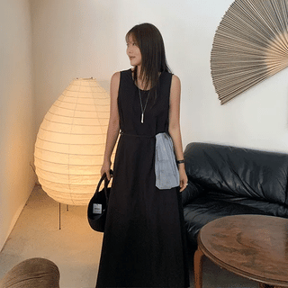 Riwell Soft Cotton Daily Sleeveless Dress