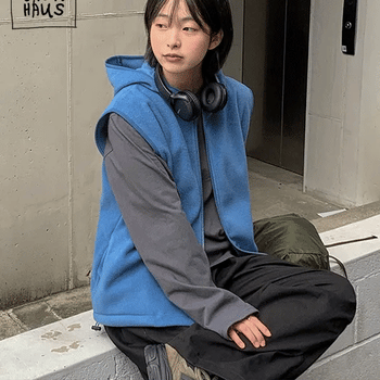 Camrover Fleece Hooded Vest