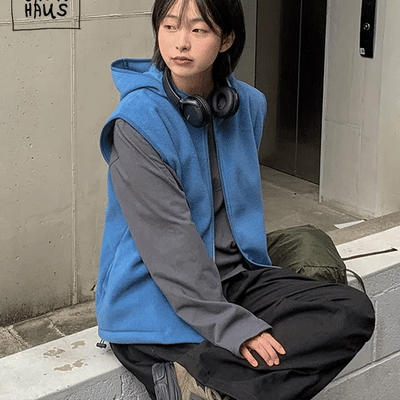 Camrover Fleece Hooded Vest
