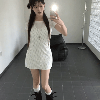 Midori Polka Dot Dress