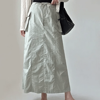 Fierce Summer Cargo Stopper Back Elastic Skirt