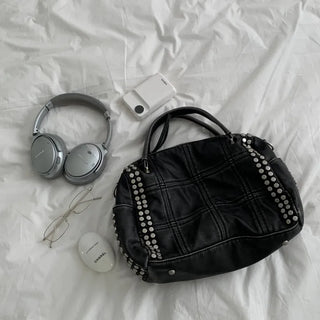 Tambor Studded Cross Shoulder Bag