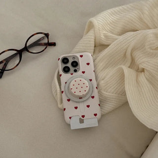 Basic Heart iPhone MagSafe Grip Talk Holder Epoxy