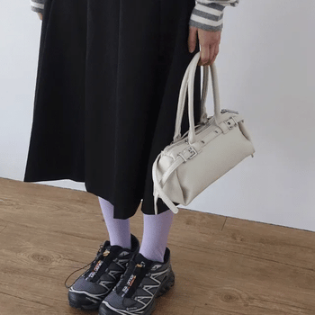 Leverty Buckle Mini Tote Bag