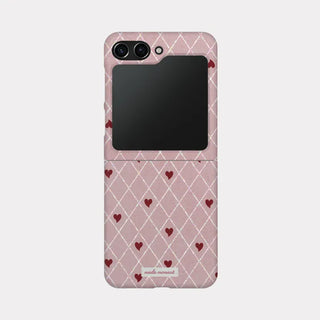 Sweet Knit Love Galaxy Zflip 6 Hard Jet Case