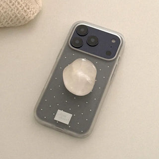 [SET] Mini Dot Glow Translucent Case + Pebble Tok