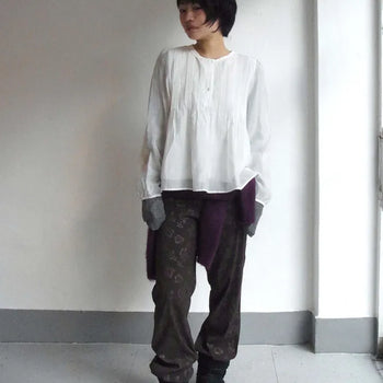 Lohe bootcut pants