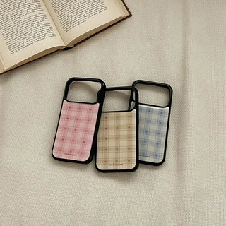 tiny heart check iPhone 18 Pro Galaxy MagSafe Black Bumper Case