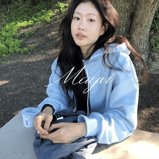 LIKEMENT Sugar Brush Stripe Label ZipUp Hoodie