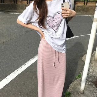 Heart Loose Fit Short Sleeve