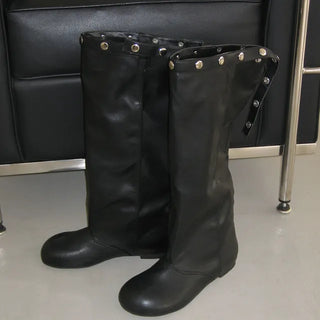 Wide Snap Boots