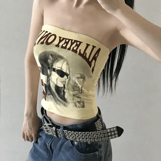 Yellow Stripe Top