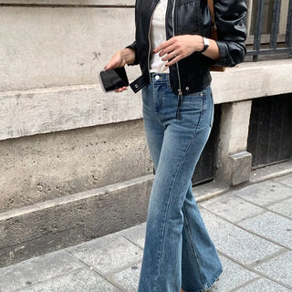 Reed leather jacket