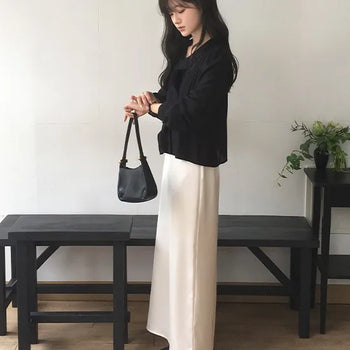 Melt satin long