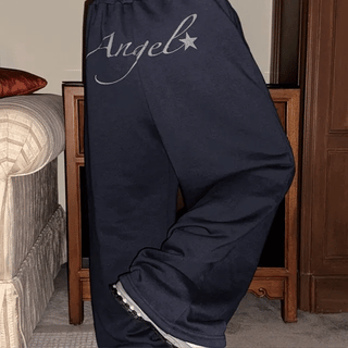 Double cross sweat pants