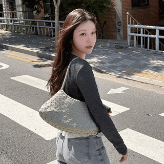 Soft ribbed crop cardigan