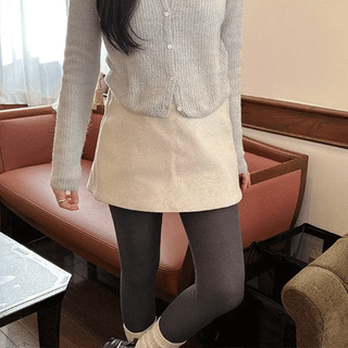 Maren Wool Short Skirt Pants