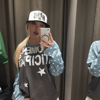 loose lettering hoodie