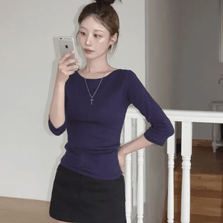 Ridan Basic Cotton Mini Skirt Pants