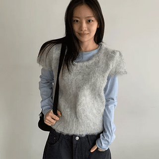 Ryuken Tencel Round Long Sleeve Tee