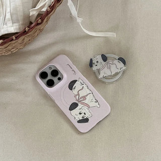 Doodle Puppy Design [MagSafe Acrylic Smart Talk]