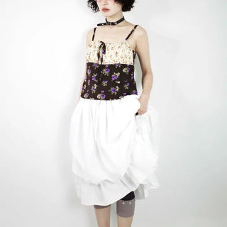 Flower patch sleeveless