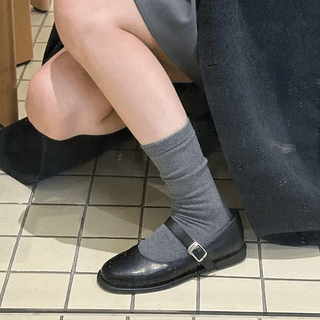 Plain Long-neck Socks