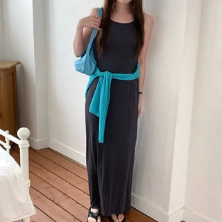 Riwell Soft Cotton Daily Sleeveless Dress