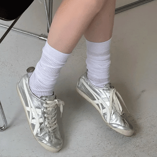 See-through long socks