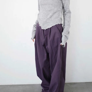Nayu Pintuck Wide Pants
