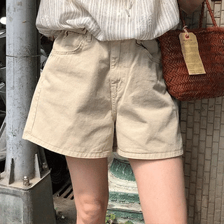 Always Summer Dark Blue Short Denim